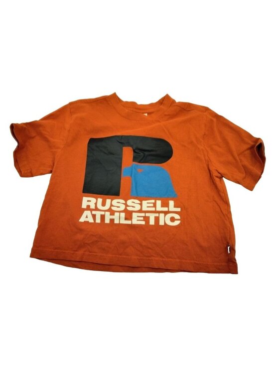 Russell Athletic Tops - Russell Athletic Womens Crop Graphic T-Shirt Red XS Small